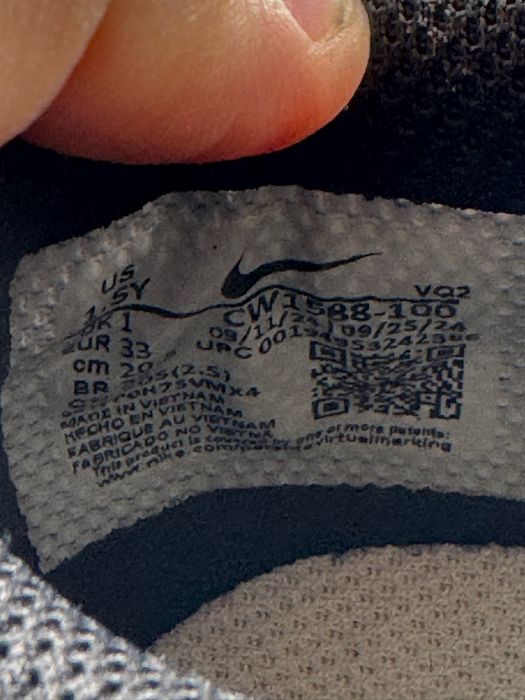 Кросівки Nike Dunk 33 розмір Е8755