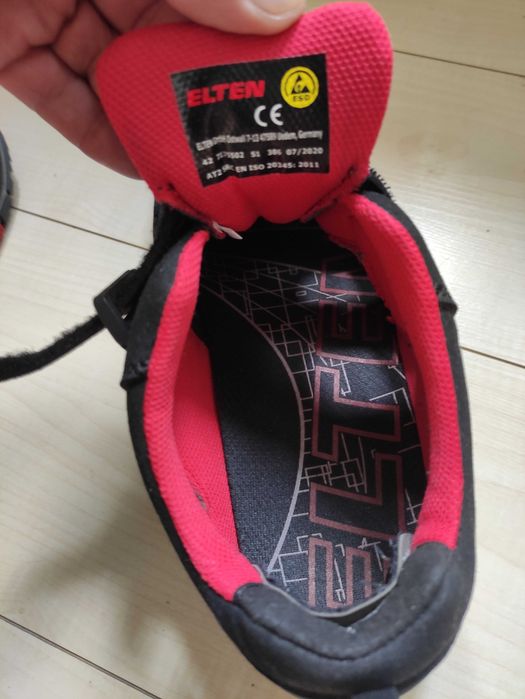 Sandały buty robocze Elten Anthony red low ESD S1P typ 1 r. 42 27 cm nowe