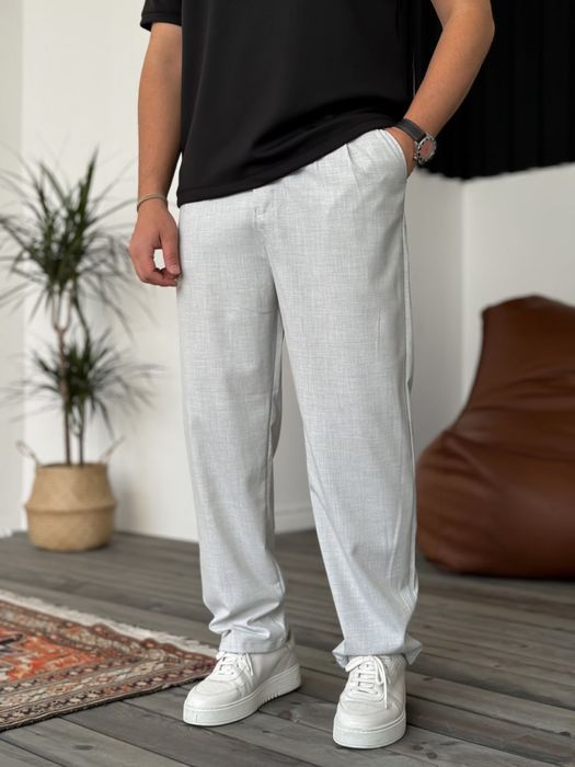 Широкі чоловічі брюки Baggy /S-XL/ Мужские чёрные серые штаны