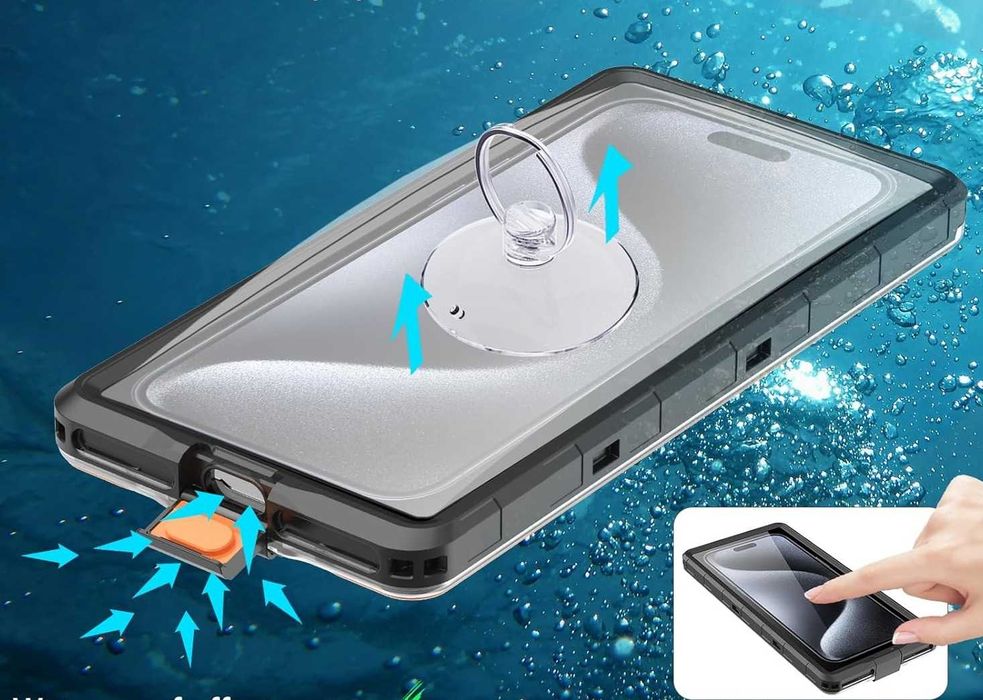 MKR etui wodoodporne do Samsung S25 Ultra / Edge / Plus do nurkowania