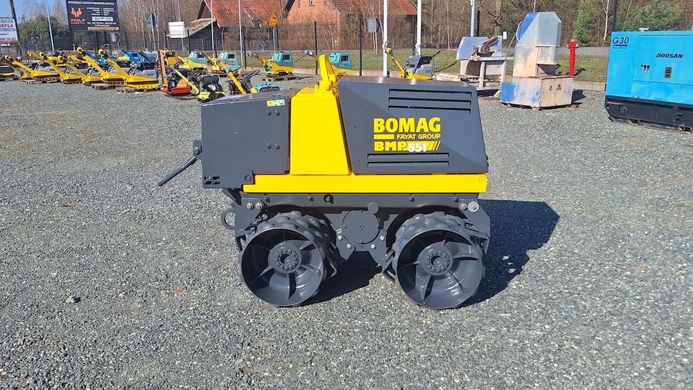 Walec drogowy BOMAG BMP 851 Nr. 722 wacker RT, wolf