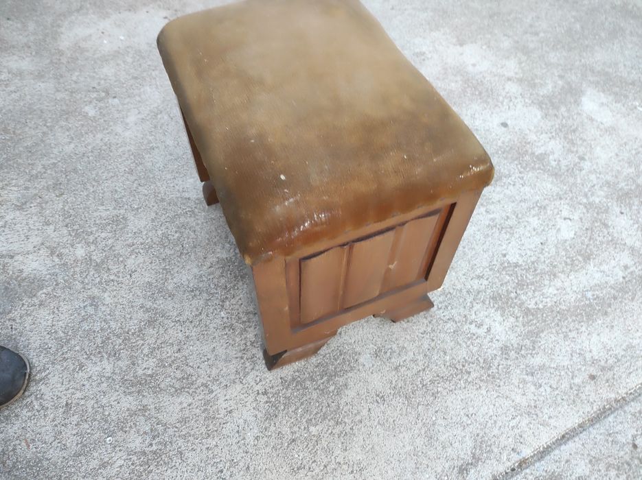 Banquinho Art Deco para restauro