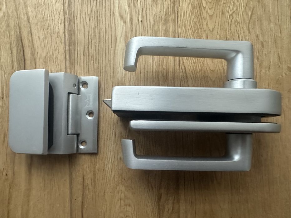 Dorma kaba RONDO zamek z wkladka do drzwi szklanych