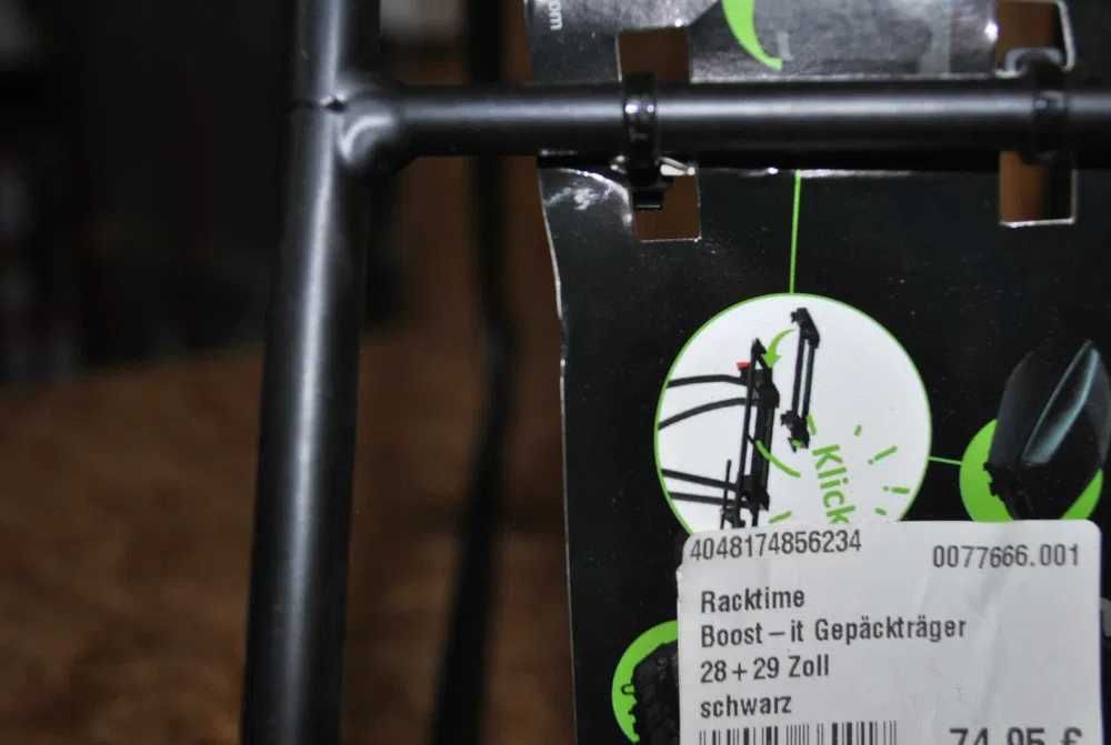 Nowy Bagażnik rowerowy RACKTIME Boostit IMM 28-29"