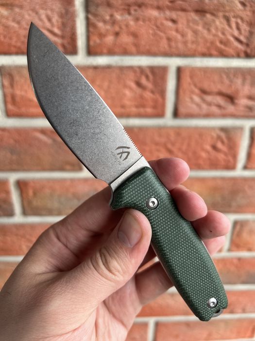 Nóż do lasu bushcraft outdoor survival (jak Ontario Rat 3)