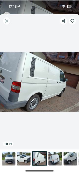 Vw t5 transporter  lift