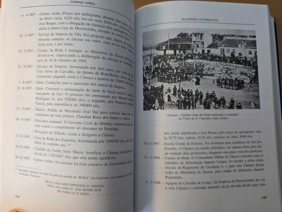 Livro "Incursões Autárquicas" de Firmino Aires