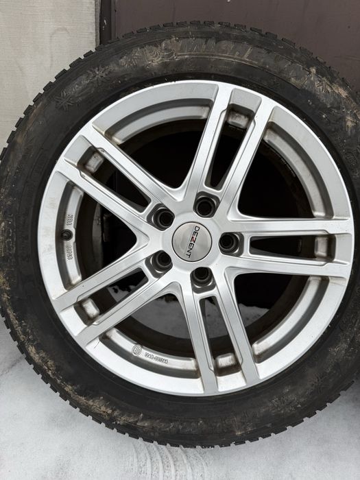 Komplet kół zimowych 5x112 Vw Skoda Seat 215/55/17 Michelin