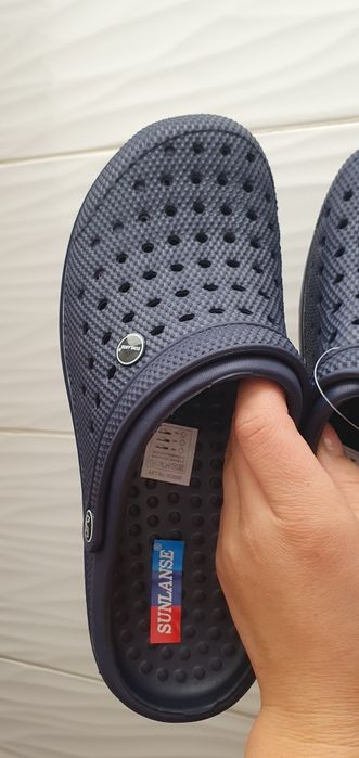 Klapki laczki krokodylki a'la crocsy ogrodowe 44