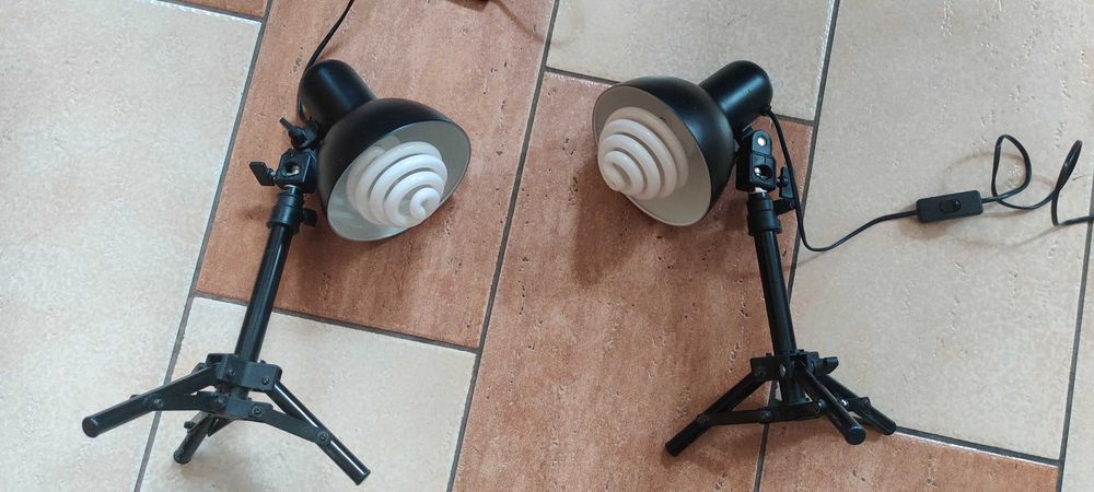 lampy na statywach do namiotu bezcieniowego