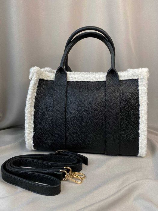 Torba damska shopper Tote Bag Black duza damska torebka