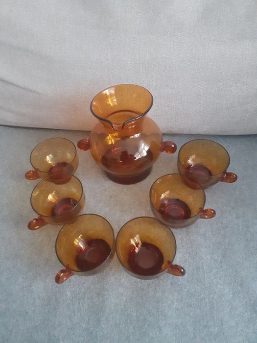 Szkło kolorowe - PRL