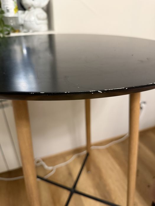 Stolik barowy okragły