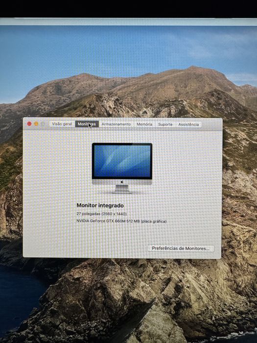 iMac 27” Apple Quad-Core i5 | 8GB RAM | 1TB | Teclado + Magic Mouse Sem Fios