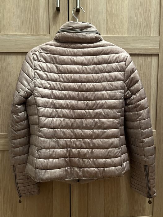 złota kurtka damska