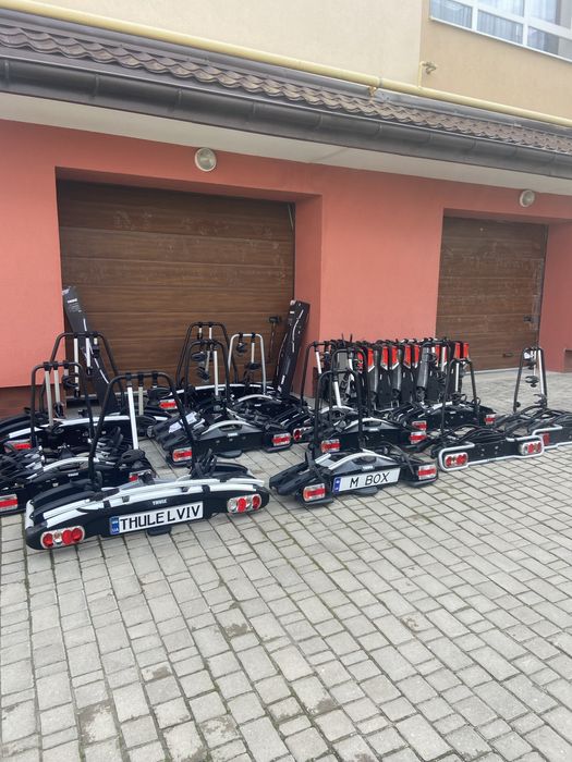 Поперечини Thule рейлінги багажник туле автобокс вінгбар поперечки 754