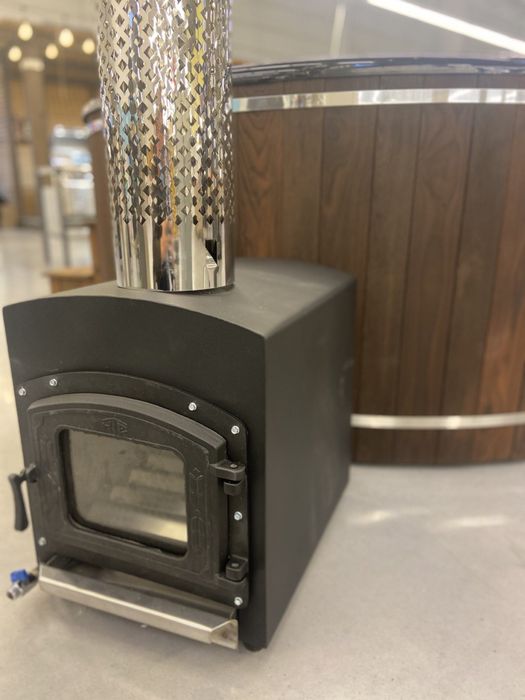 Чан, Купель на дровах, купель з піччю, Спа, офуро,