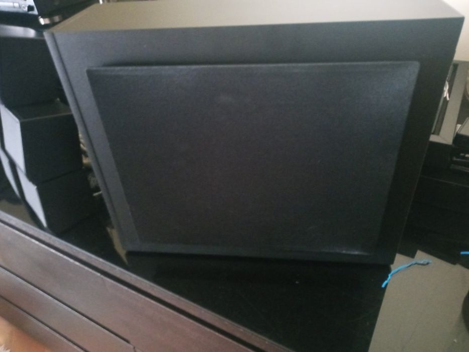 Colunas + amplificador 5.1 Philips 500 w total