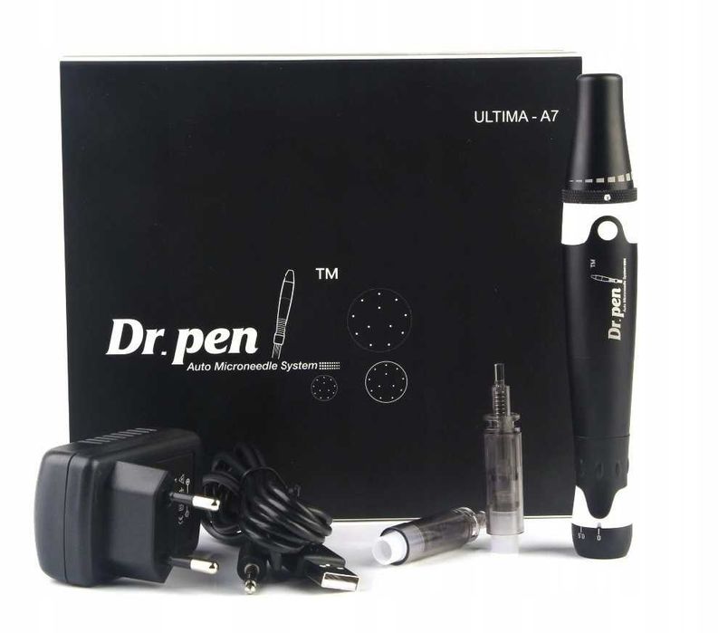 Dr Pen Ultima A7 – Dermapen Mezoterapia Mikroigłowa + 2 Kartridże