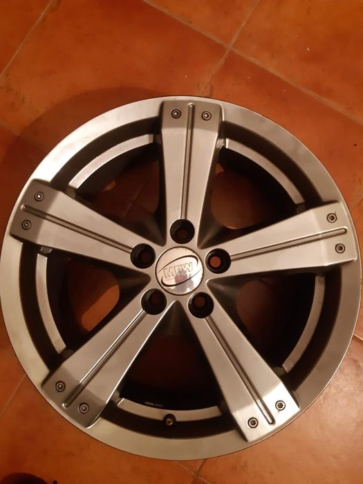 4 Jantes 16 MSW by OZ Racing – 5 Braços – Antracite