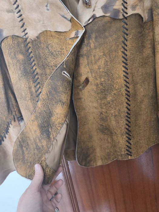 Casaco de senhora pele verdadeira marca casa da peless