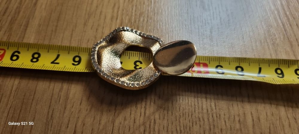 Kolczyki złote duże