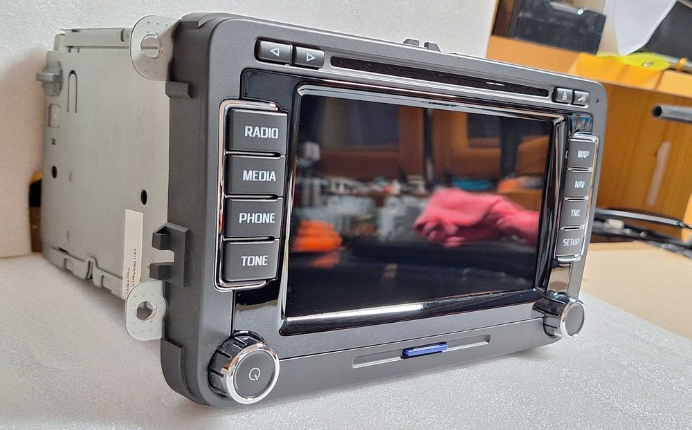 Radio RNS 510 DAB+ LED SSD Skoda COLUMBUS Kod, Mapy, GW 6