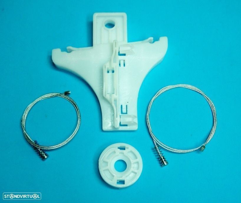 Kit reparação elevador dos vidros vw golf IV trás