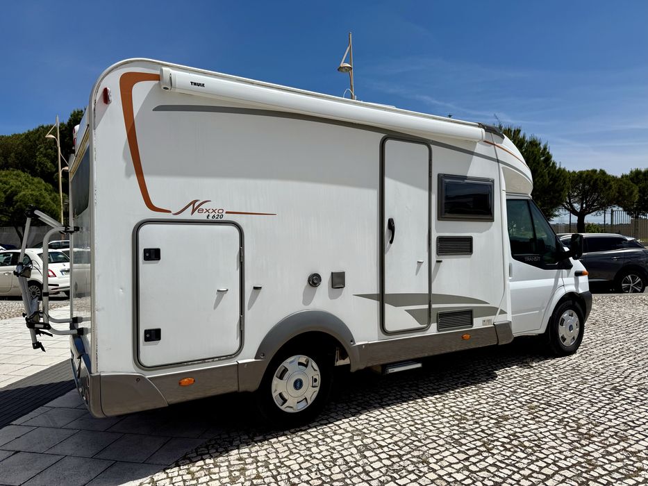 (Reservada)Autocaravana Ford perfilada Burstner Nexxo T620 com AC 2.2 TDCi  140cv ano 2009
