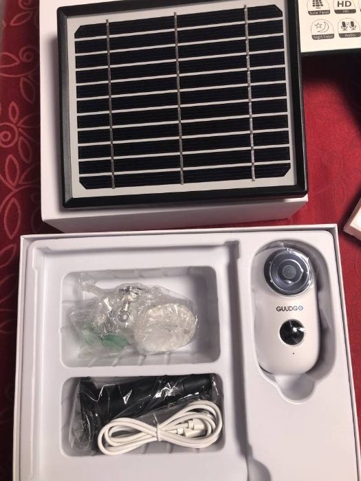 GUUDGO A3 Wireless Camera and Solar Panel 1080p64298095104513122