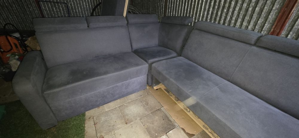 "Narożnik" z funkcją spania, używany