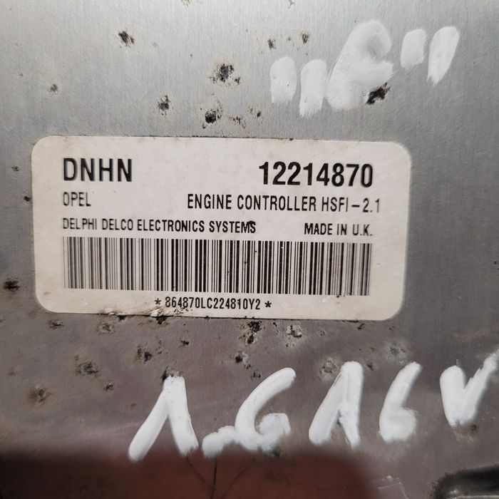 Komputer sterownik silnika opel astra II G 1.6 16V benzyna 2002r