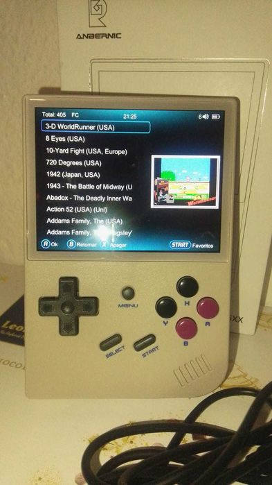 Consola Portátil Anbernic RG35XX - Cinza - Nova!!