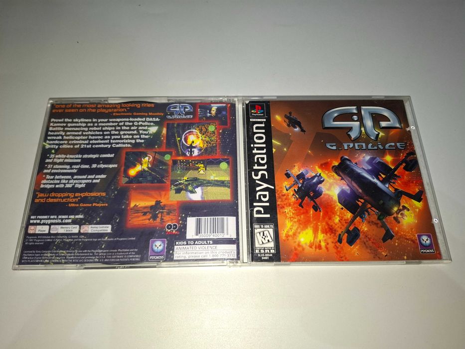 G.Police [NTSC-U] Sony PSX PS1