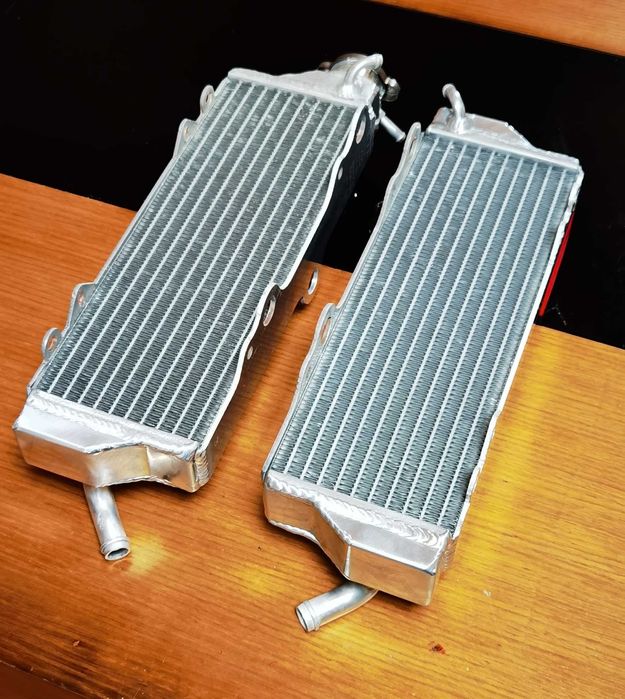 Radiadores Husqvarna TE250 TE310 TE450 de 2003/2011 Alumínio Perf.