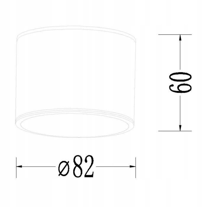 Light Prestige Kendal oprawa natynkowa 1 x GX53 biała LP-6331/1SM IP65 WH