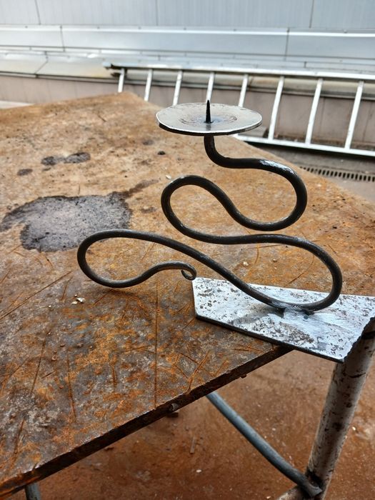 Підсвічник кований ручної роботи