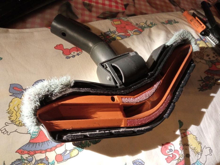 Oryginalna ssawka duża z włosiem PHILIPS KOMBI Tri Active FC8052  Wars