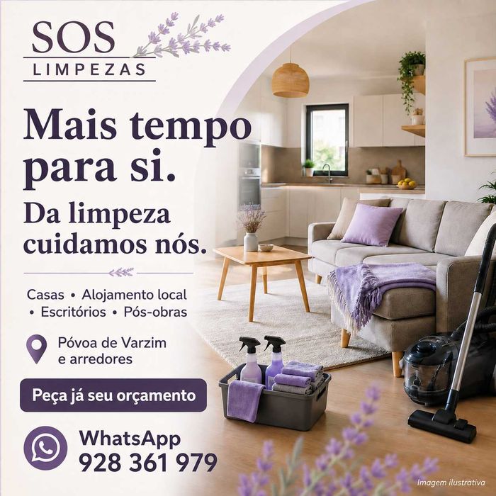 Limpezas na Póvoa de Varzim e Região | Casas, AL e Escritórios