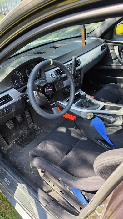 Bmw e90 325i m pakiet  kubły rollbar hydro skręt gwint  time atak drift