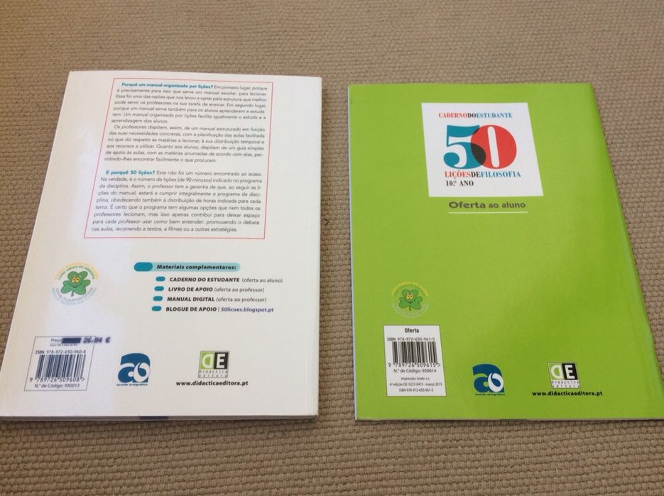 50 Lições de Filosofia - Filosofia - 10º ano