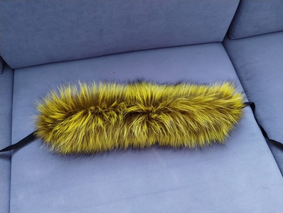 Kołnierzyk futro naturalne lis - nowy