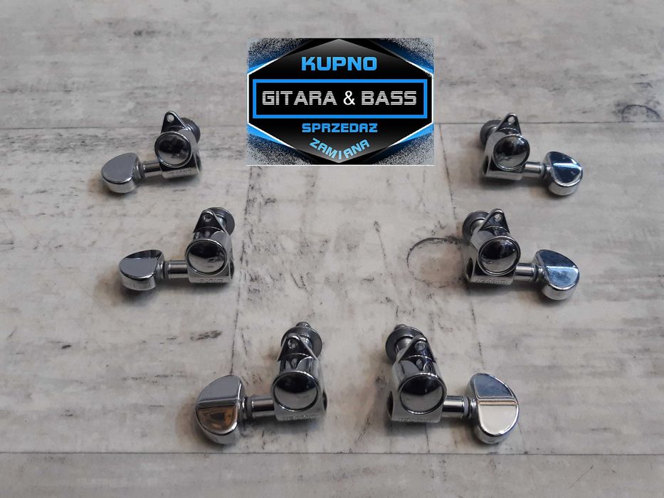 Klucze Gitarowe Grover 3+3 do Les Paul'a -SG- wysyłka lub dodam Gratis
