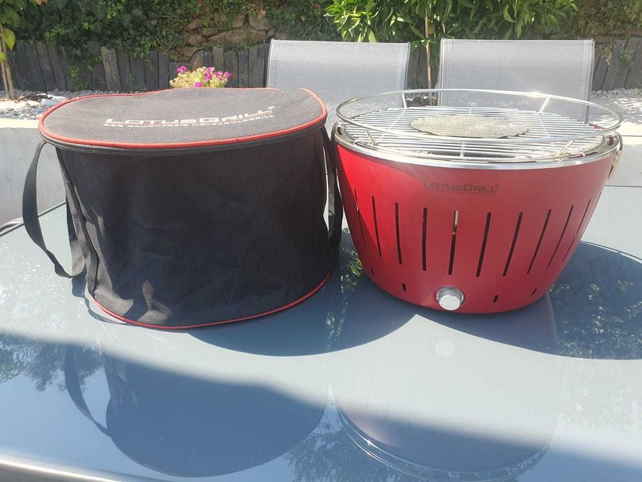 Grelhador de baixo fumo LotusGrill