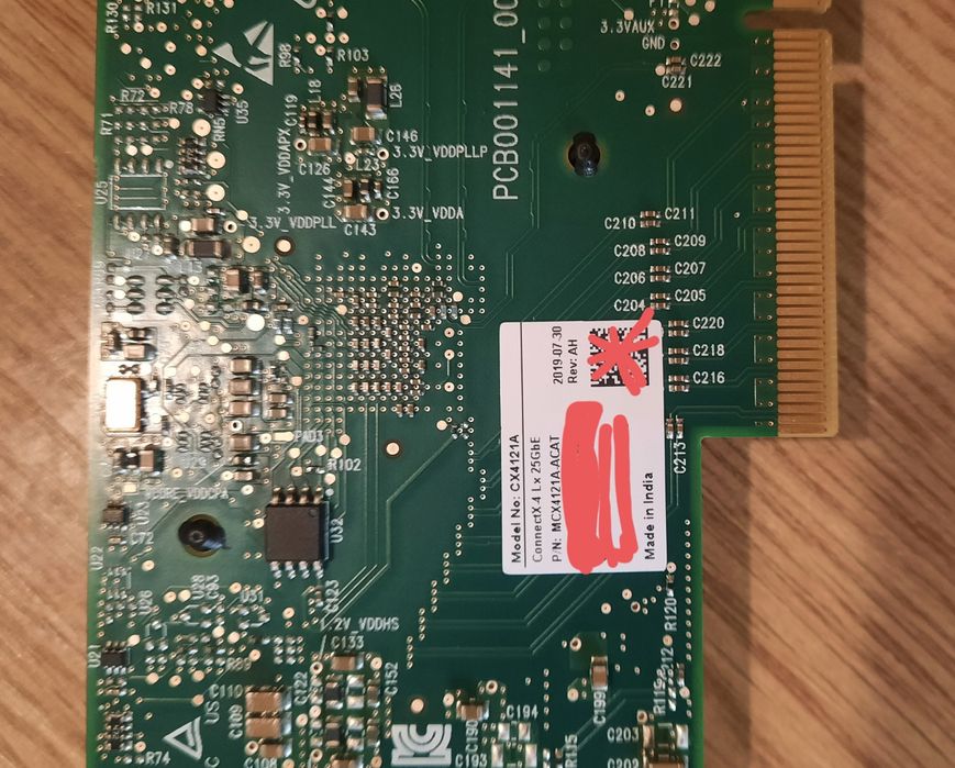 Мережева карта mellanox connectx4 cx4121a Сервер пк