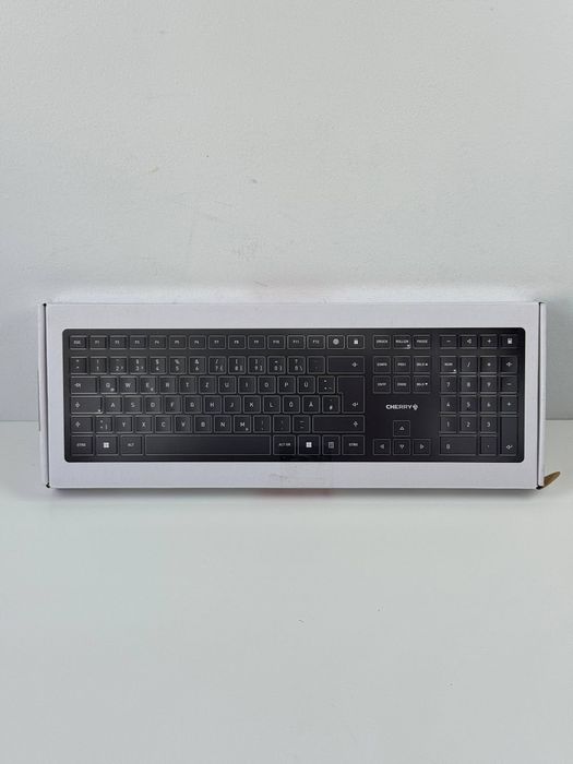 Klawiatura Cherry KW 9100 Slim QWERTZ Black