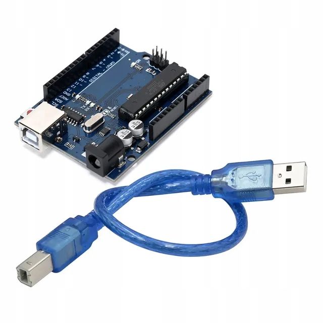 UNO R3 ATMEGA328 DIP kompatybilny z Arduino + kabel USB