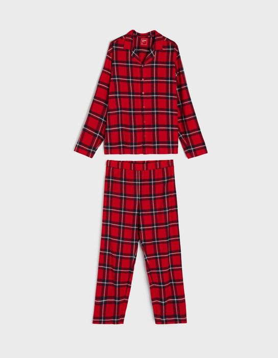 Фланелева чоловіча піжама 50 розмір