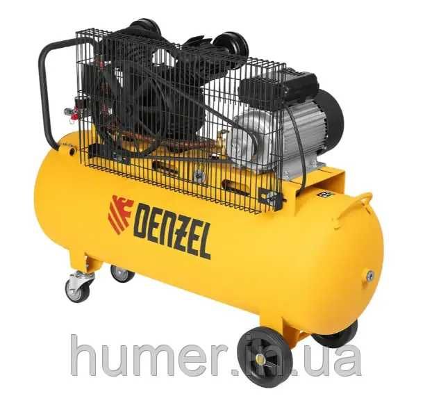 Компресор поршневий масляний Denzel BCV2200\100 100 л 2000 Вт 370 л/хв