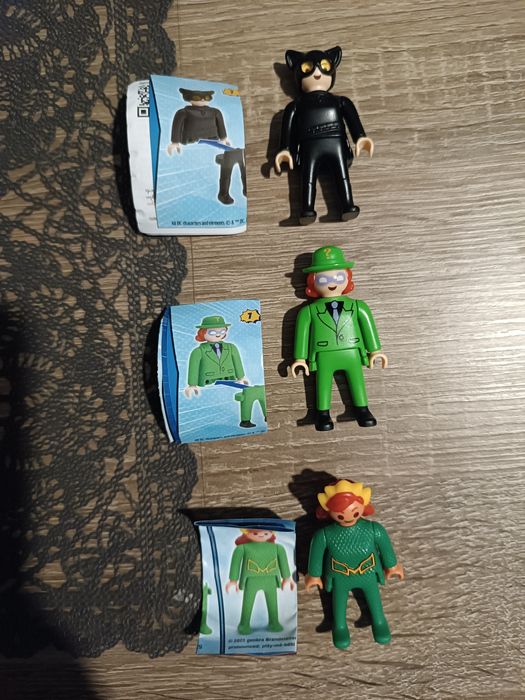 Figurki kinder Playmobil batman